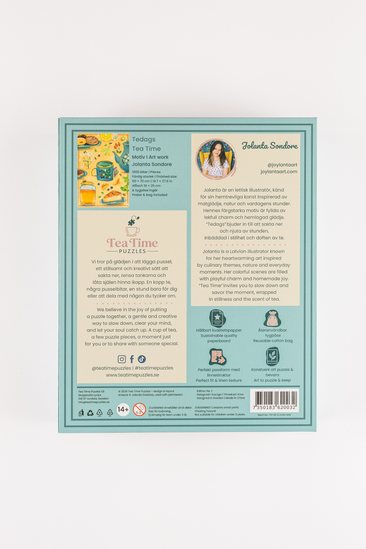 Tedags – 1000 bitar